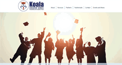 Desktop Screenshot of koalaeducationservices.com